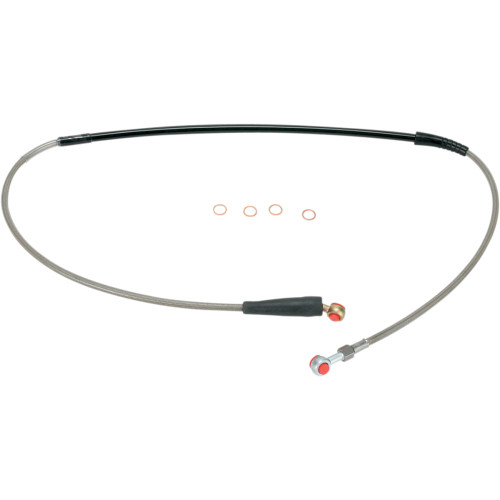 Moose Racing Brake Line - Front - Stainless Steel - Honda H02-1-029/P Moose Racing Brake Line - Front - Stainless Steel - Honda H02-1-029/P