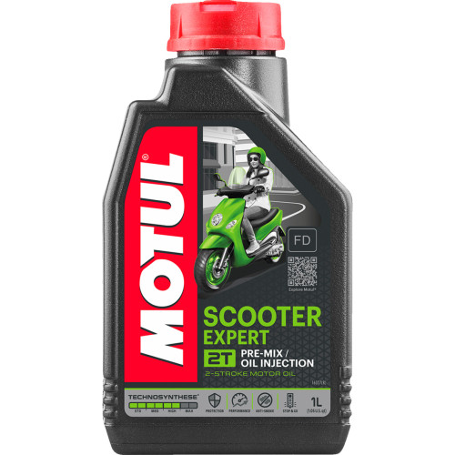 Motul Scooter Expert 2T Synthetic Blend Oil - 1L 105880