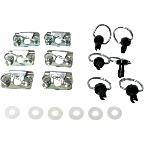 Cycle Performance Prod. D-Ring Kit - Black Clips Cpp/9030Bk Cycle Performance Prod. D-Ring Kit - Black Clips Cpp/9030Bk