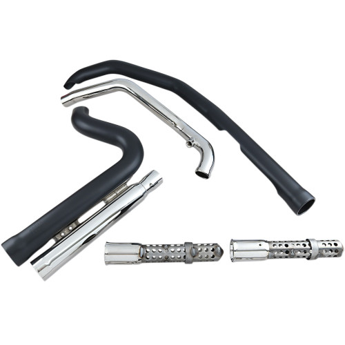 Cobra 909 Exhaust - Black - '07-'13 Xl 6704B Cobra 909 Exhaust - Black - '07-'13 Xl 6704B