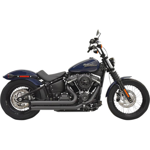 Bassani Xhaust Pro Street Exhaust - Black 1S35Db