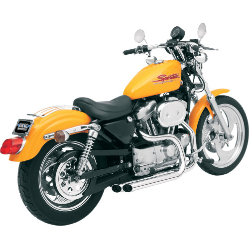Bassani Xhaust Pro Street Exhaust - Chrome - '86-'03 Xl Xl-325F