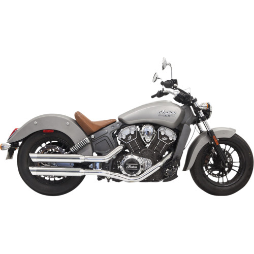 Bassani Xhaust 3" Mufflers - Chrome - Scout 8S17Sc Bassani Xhaust 3" Mufflers - Chrome - Scout 8S17Sc