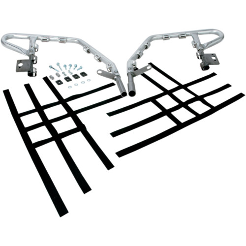 Dg Performance Nerf Bars - Trx 450 - Natural/Black 60-2470