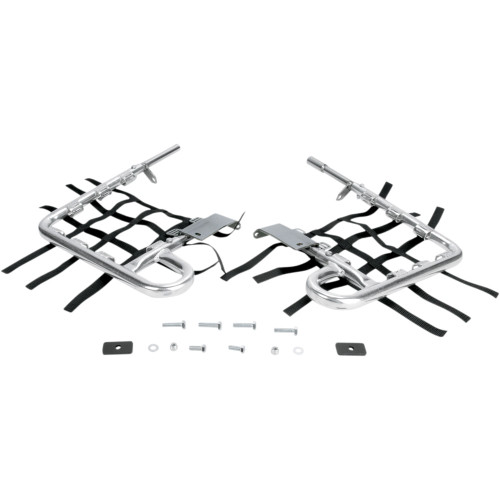 Dg Performance Nerf Bars - Kfx 700 - Natural/Black 60-8370