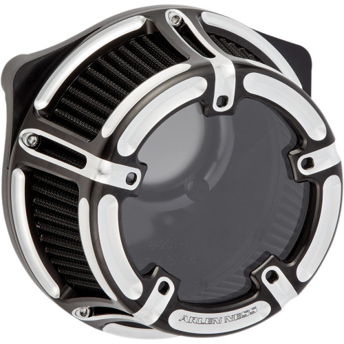 Arlen Ness Method Clear Series Air Cleaner - Black 18-960