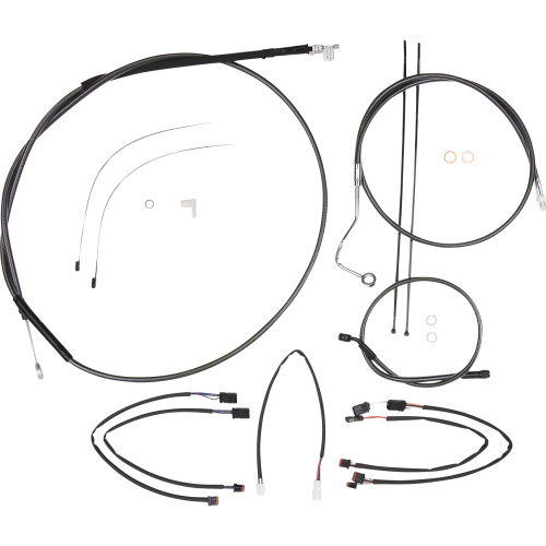 Magnum Shielding Black Pearl Designer Handlebar Installation Kit 4871022 Magnum Shielding Black Pearl Designer Handlebar Installation Kit 4871022