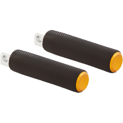 Arlen Ness Knurled Footpegs - Gold - Fl/Fx '18-'23 07-953 Arlen Ness Knurled Footpegs - Gold - Fl/Fx '18-'23 07-953