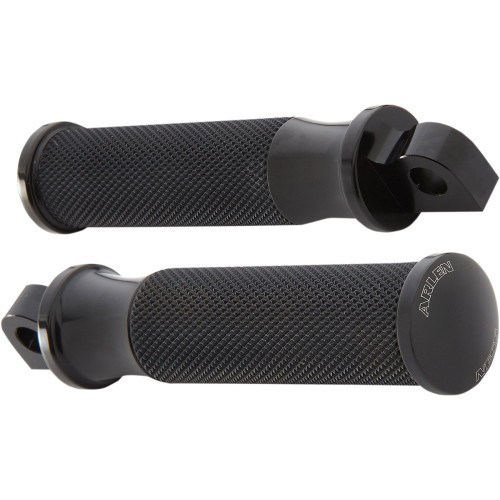 Arlen Ness Footpegs - Smoothie - Black 07-921