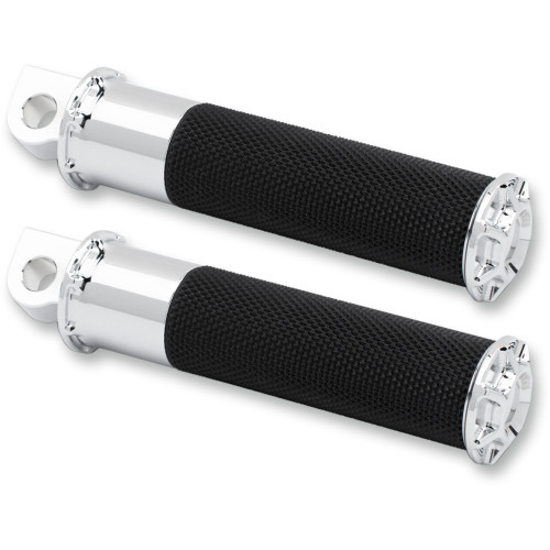 Arlen Ness Footpegs - Beveled - Chrome 07-928