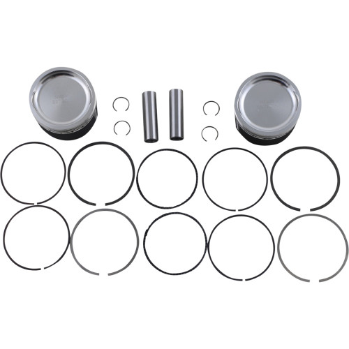 Wossner Piston Kit - 79.93 Mm - Polaris K8877Da-2 Wossner Piston Kit - 79.93 Mm - Polaris K8877Da-2
