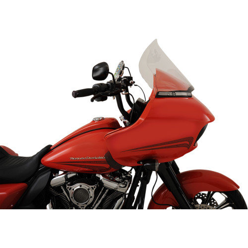 Klock Werks Flare Windshield - 15" - Clear - Fltr Kww-01-0313