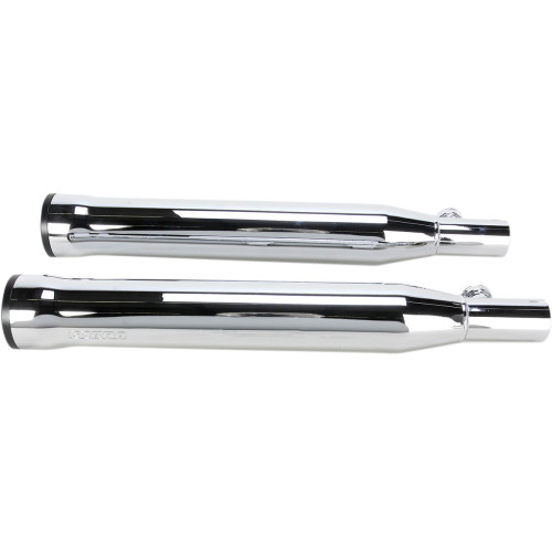 Cobra 3" Rpt Mufflers For '00-'06 Softail - Chrome 6054 Cobra 3" Rpt Mufflers For '00-'06 Softail - Chrome 6054
