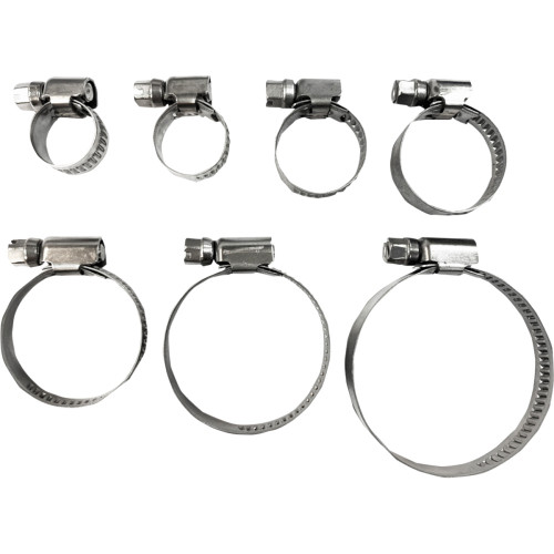 Parts Unlimited Hose Clamp Embossed 8-12