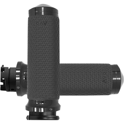 Avon Grips Grips - Memory Foam - Medium - Scout - Black In-S-Mf-63A-An Avon Grips Grips - Memory Foam - Medium - Scout - Black In-S-Mf-63A-An