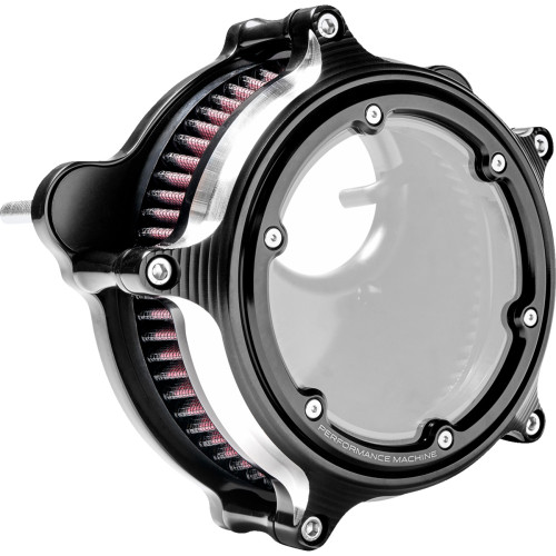 Performance Machine (Pm) Vision Air Cleaner - Contrast Cut 0206-2156-Bm