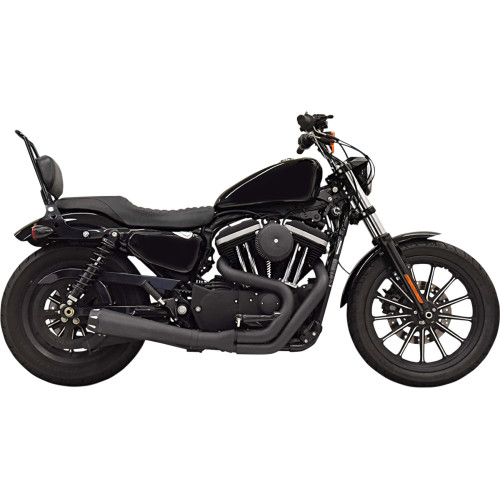 Bassani Xhaust Road Rage Exhaust - Black - '04-'20 Xl 1X52Rb Bassani Xhaust Road Rage Exhaust - Black - '04-'20 Xl 1X52Rb