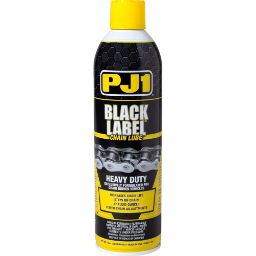 Pj1/Vht Black Label Chain Lube - 13 Oz. Net Wt. - Aerosol 1-20 Pj1/Vht Black Label Chain Lube - 13 Oz. Net Wt. - Aerosol 1-20