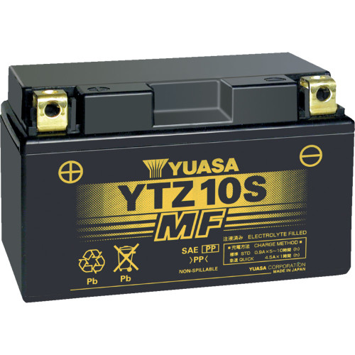 Yuasa Agm Battery - Ytz10S Yuam7210A