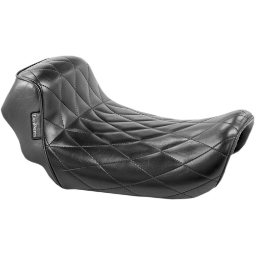 Le Pera Sprocket Solo Seat - Diamond - Black - Fxd '06-'17 Lk-321Dm Le Pera Sprocket Solo Seat - Diamond - Black - Fxd '06-'17 Lk-321Dm