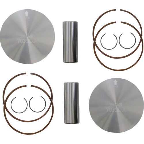 Wossner Piston Kit - 70.87 Mm - Arctic Cat K7035Da-2 Wossner Piston Kit - 70.87 Mm - Arctic Cat K7035Da-2