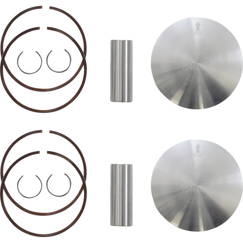 Wossner Piston Kit - 76.37 Mm - Ski Doo | Lynx K7046D050-2 Wossner Piston Kit - 76.37 Mm - Ski Doo | Lynx K7046D050-2