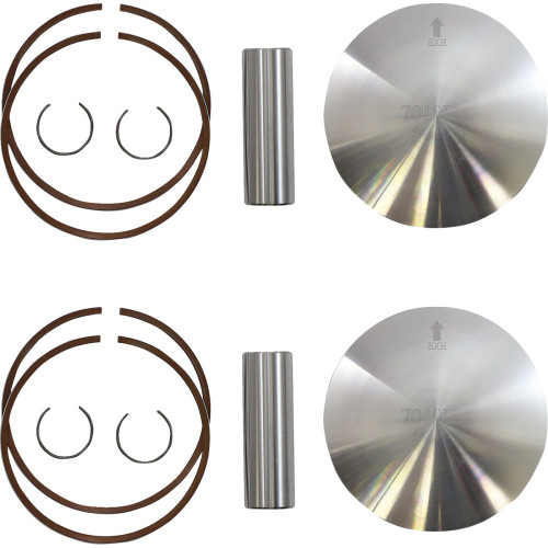 Wossner Piston Kit - 80.86 Mm - Arctic Cat K7010Da-2 Wossner Piston Kit - 80.86 Mm - Arctic Cat K7010Da-2