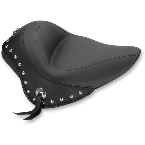 Mustang Touring Studded Solo Seat - Fxs 76750 Mustang Touring Studded Solo Seat - Fxs 76750