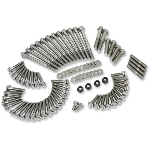 Feuling Oil Pump Corp. Fastener Kit - External Engine - 12-Point - M8 3052 Feuling Oil Pump Corp. Fastener Kit - External Engine - 12-Point - M8 3052