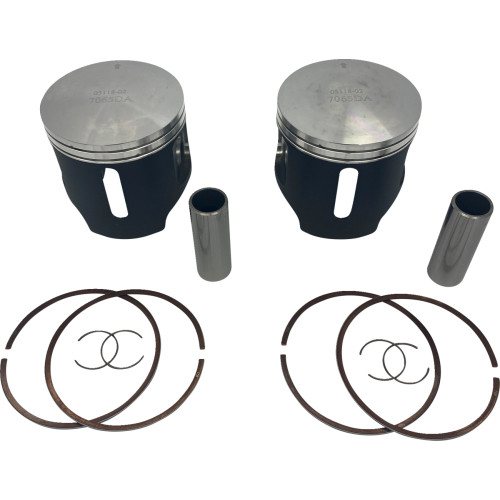 Wossner Piston Kit - 84.86 Mm - Arctic Cat K7065Da-2 Wossner Piston Kit - 84.86 Mm - Arctic Cat K7065Da-2