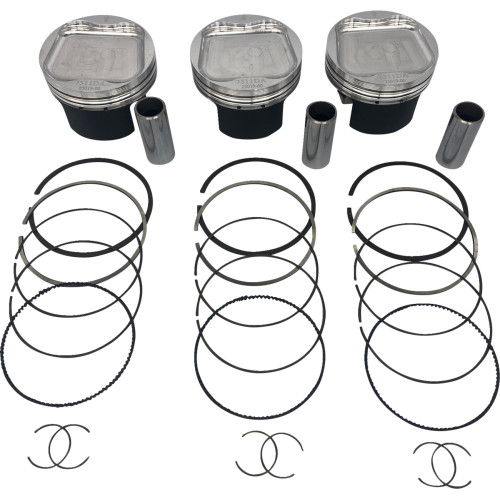 Wossner Piston Kit - 79.93 Mm - Arctic Cat | Yamaha K7511Da-3