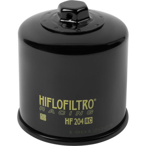 Hiflofiltro Racing Oil Filter - Black Hf204Rc