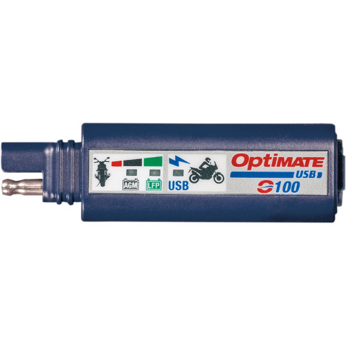 Tecmate Sae To Usb Charger - 2 Pin Connector - Led O-100V3 Tecmate Sae To Usb Charger - 2 Pin Connector - Led O-100V3