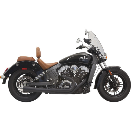 Bassani Xhaust 8S12Jb Exhaust 2-1 Shrt Scout Bk