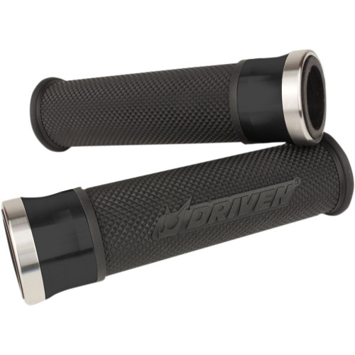 Driven Racing Grips - Halo - Black/Black Dhs-Bk