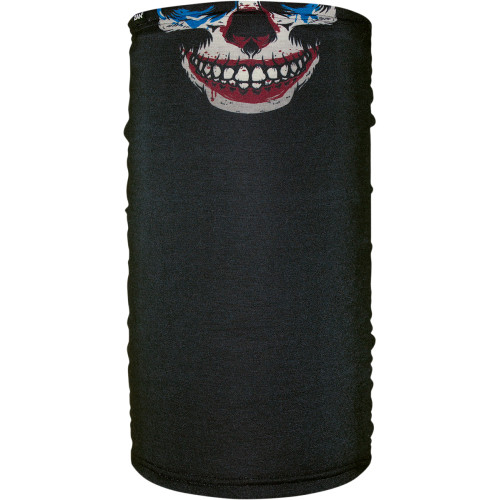 Zan Headgear Motley Tube Fleece Lined Tube - Evil Clown Tf463 Zan Headgear Motley Tube Fleece Lined Tube - Evil Clown Tf463