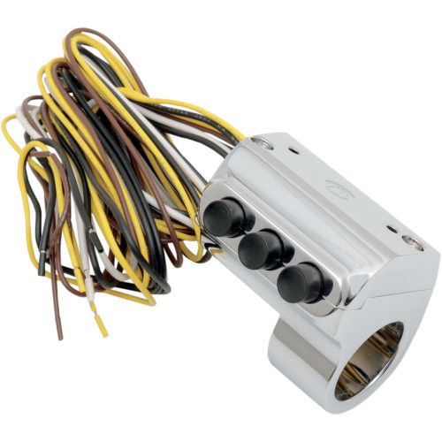 Performance Machine (Pm) 0062-2033-Ch Switch Assy 3Butn Lt Ch