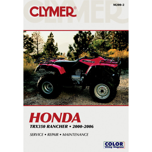Clymer Manual - Honda Trx350 Cm2002 Clymer Manual - Honda Trx350 Cm2002