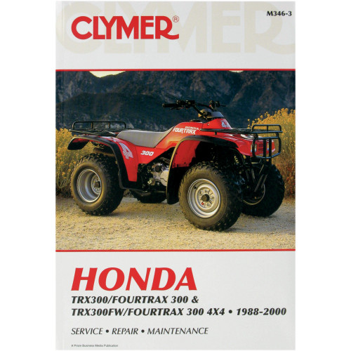 Clymer Manual - Honda Trx300/Fw/4X4 Cm3463 Clymer Manual - Honda Trx300/Fw/4X4 Cm3463