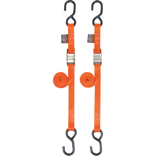 Powertye Mfg. Standard Tie-Downs - 1" X 5-1/2' - Orange 22269