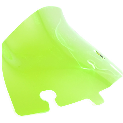 Klock Werks Kolor Flare Windshield - 4" - Green Ice - Flh Kww-01-0651