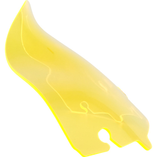 Klock Werks Kolor Flare Windshield - 6.5" - Yellow Ice - Flh Kww-01-0644 Klock Werks Kolor Flare Windshield - 6.5" - Yellow Ice - Flh Kww-01-0644
