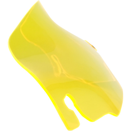 Klock Werks Kolor Flare Windshield - 3-1/2" - Yellow Ice - Flr Kww-01-0654 Klock Werks Kolor Flare Windshield - 3-1/2" - Yellow Ice - Flr Kww-01-0654