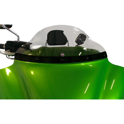 Klock Werks Flare Windshield - 9" - Tinted - Vaquero Kww-06-0023