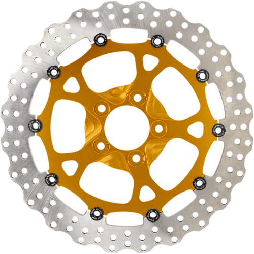 Performance Machine (Pm) Dominator Rotor - Front - 13" - Gold 0133-3059S-G