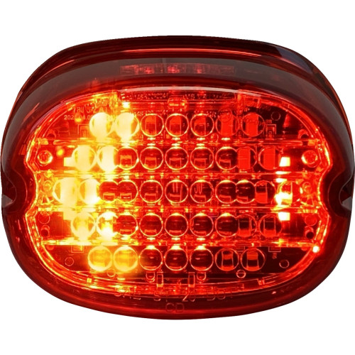 Custom Dynamics Taillight W/ Integrated Turn Signal - No Window - Red Lens Cd-Int-Tl-Nw-R Custom Dynamics Taillight W/ Integrated Turn Signal - No Window - Red Lens Cd-Int-Tl-Nw-R