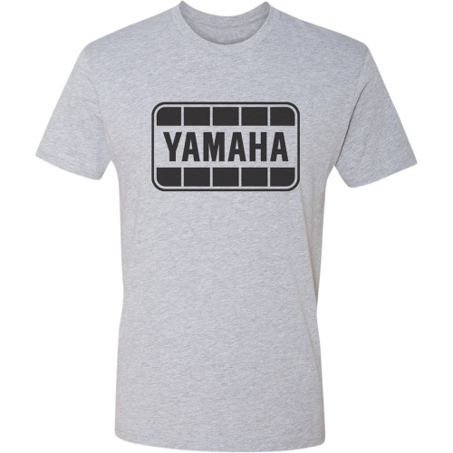 Yamaha Apparel Yamaha Retro T-Shirt - Gray/Black - Large Np21S-M1966-L