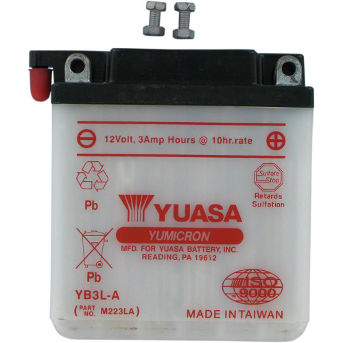 Yuasa Battery - Yb3L-A Yuam223La Yuasa Battery - Yb3L-A Yuam223La
