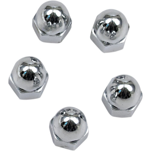 Drag Specialties Nut - Acorn - Chrome - 1/2"-20