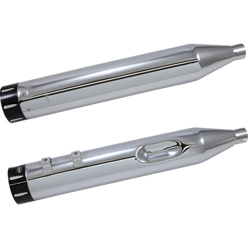 S&S Cycle 550-0678B Exhaust Chr/B Trcr 09-16
